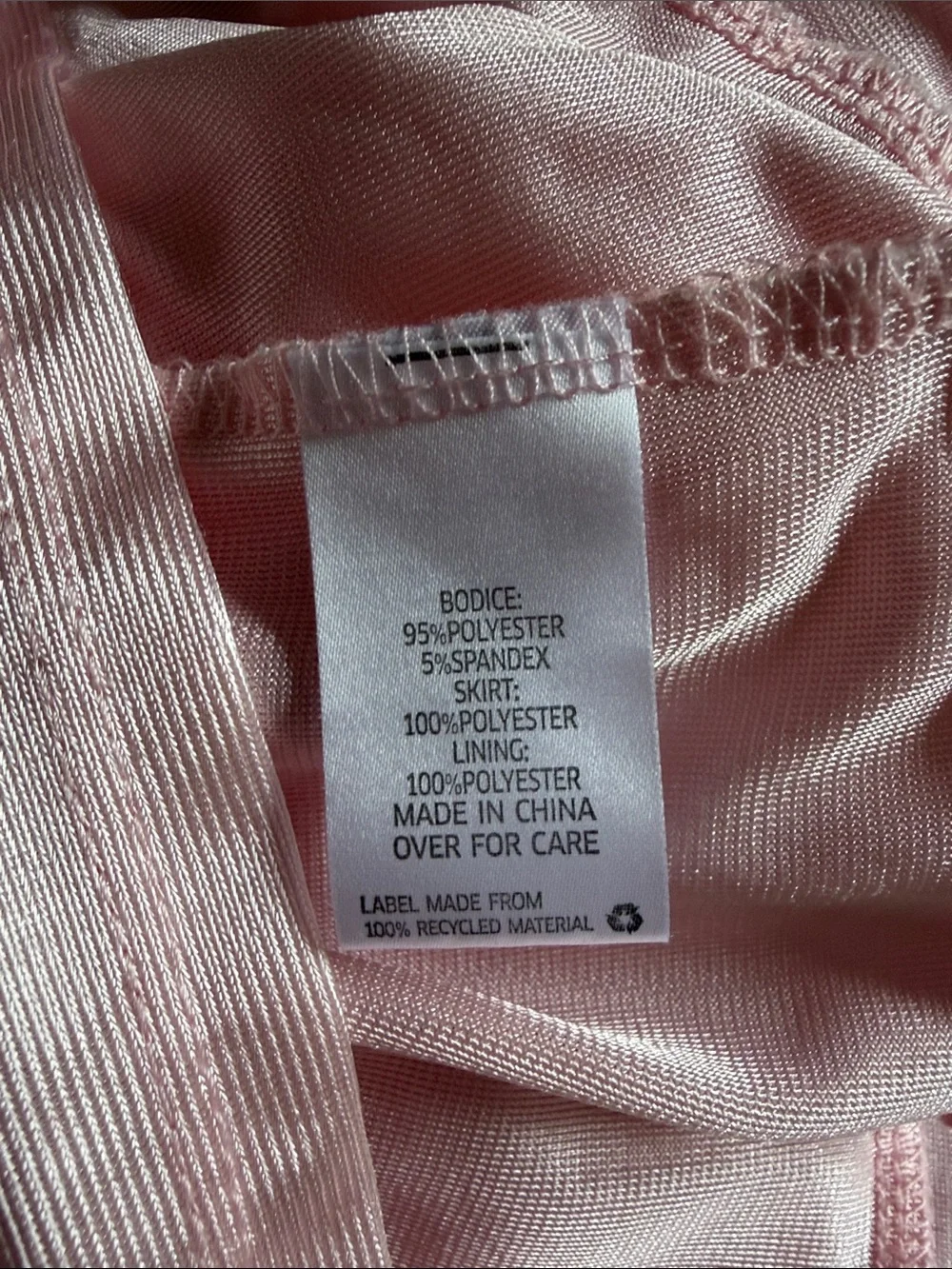 Knitworks Girl’s Pink Eyelet Ruffle Floral Tiered Dres. Size 16.5 plus.